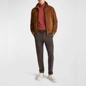 David Jones Classic Collection Regular Fit Mens Brown Dress Pants Size 44x27